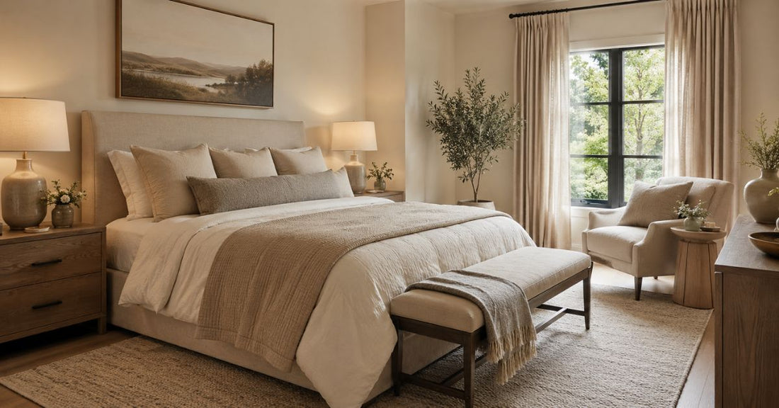 How to Create a Calm, Comfortable and Stylish Bedroom