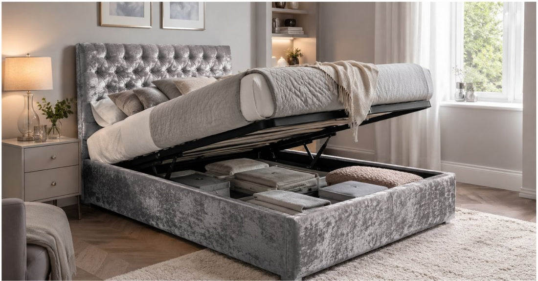 How Silver Ottoman Divan Beds Maximise Space Without Losing Comfort