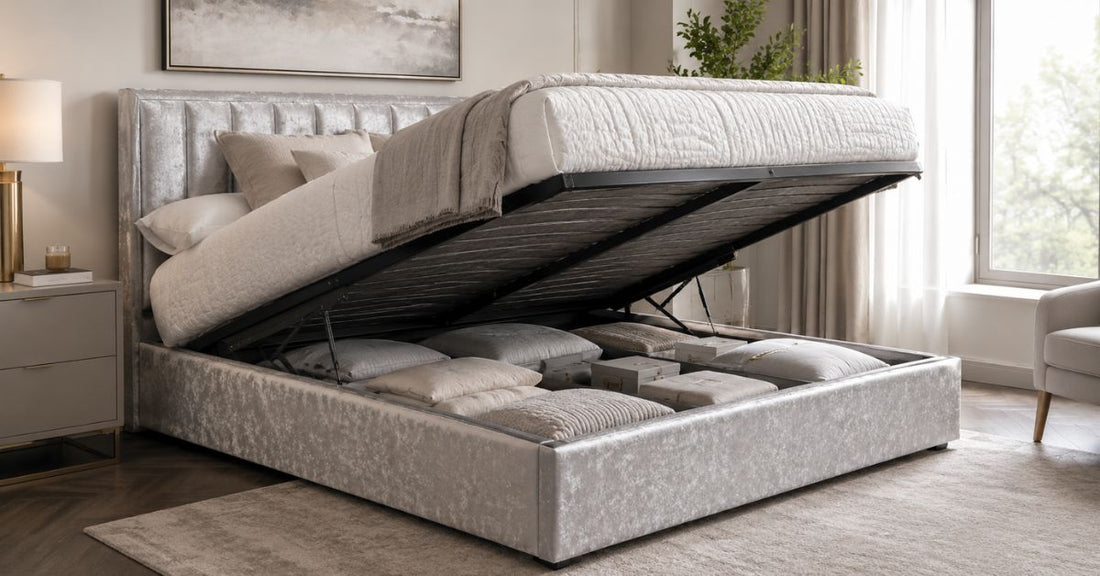 Why Silver Ottoman Divan Beds Are the Perfect Blend of Style and Storage