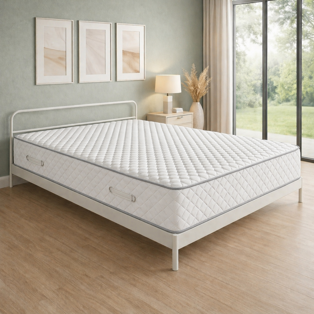 Dream Factory White Bubble Mattress