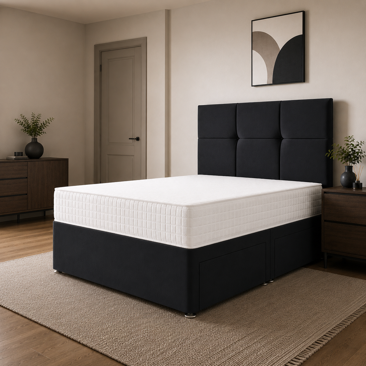 Black Naples,Black Plush velvet