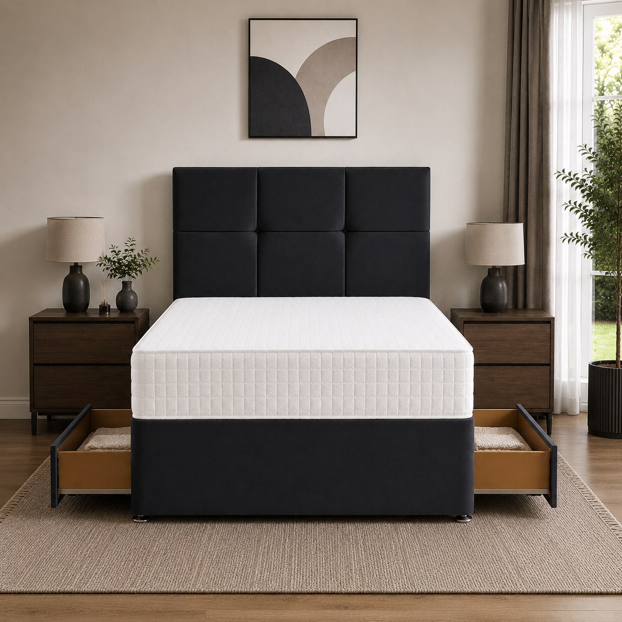 Black Naples,Black Plush velvet