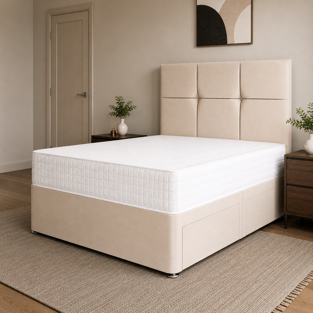 Cream Naples,Cream Plush velvet