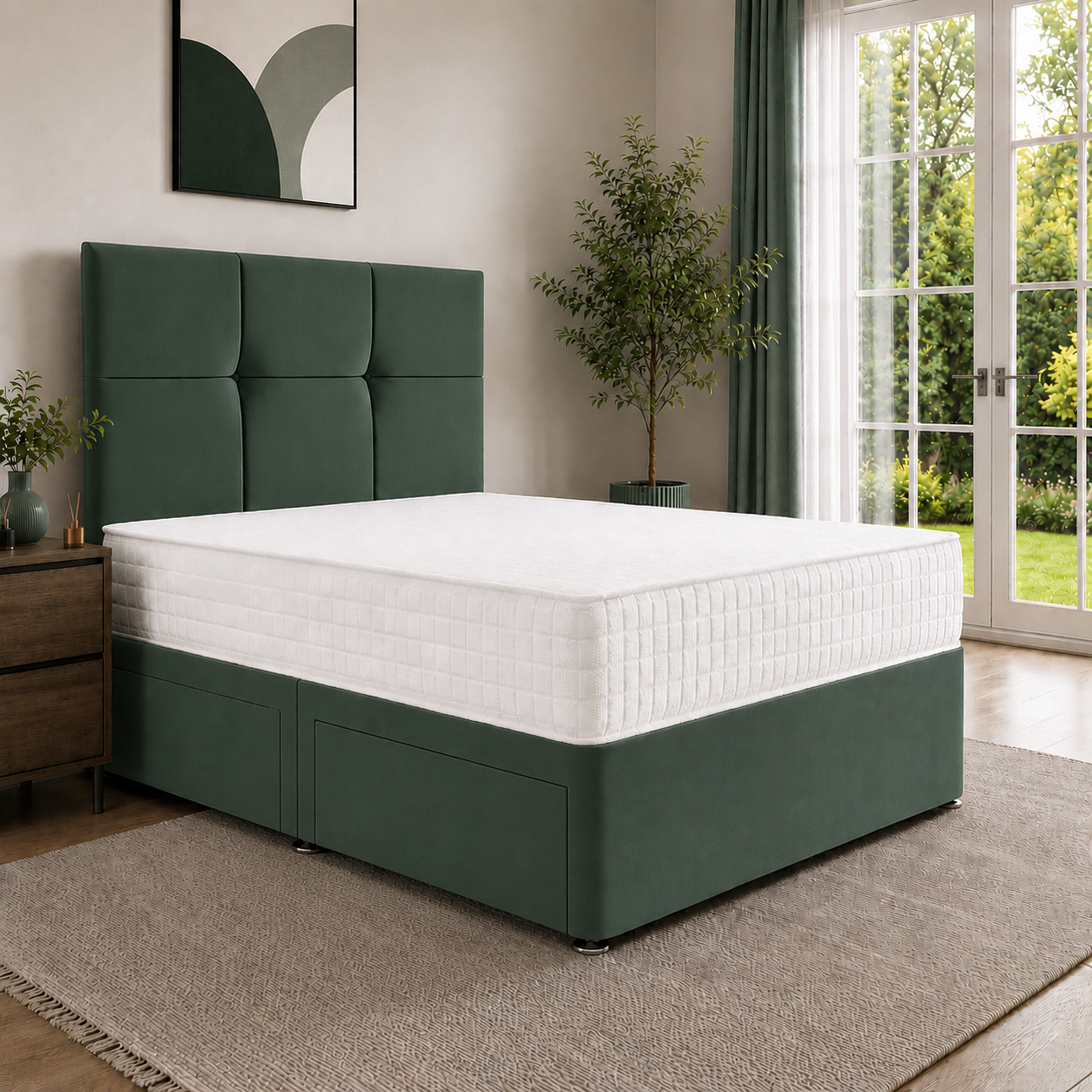 Green Naples,Green Plush velvet