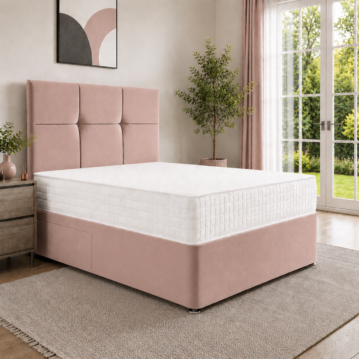 Pink Naples,Pink Plush velvet