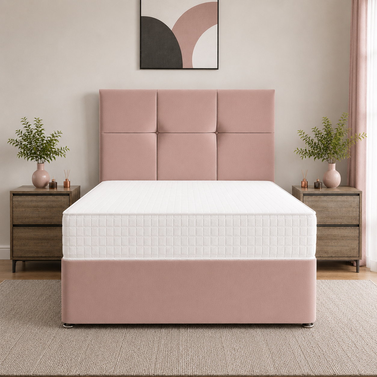 Pink Naples,Pink Plush velvet