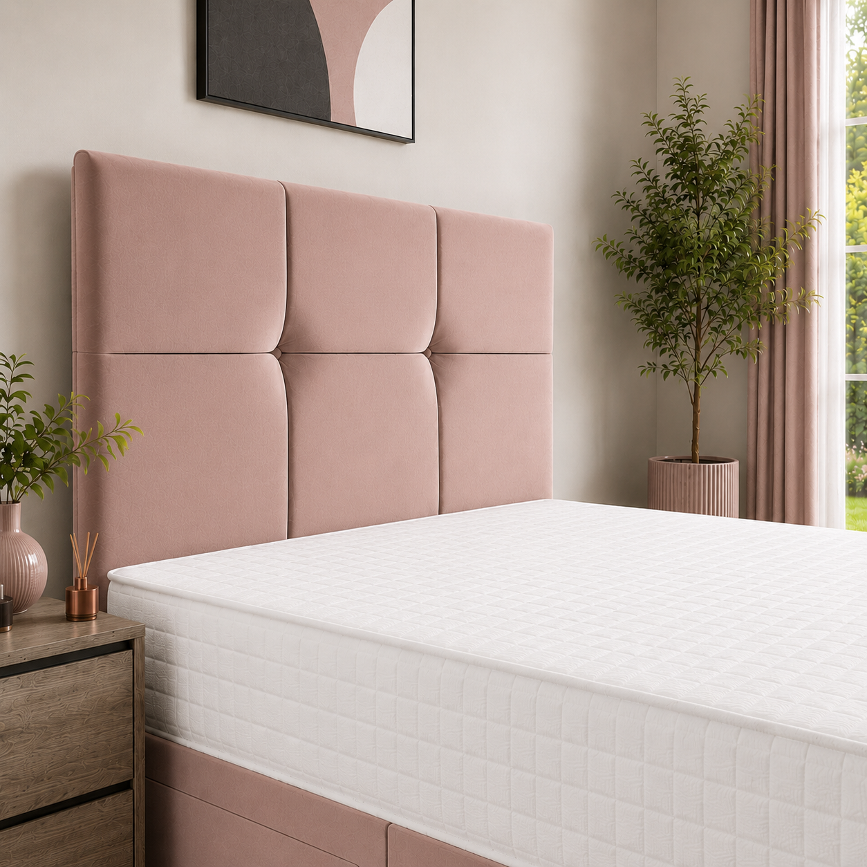 Pink Naples,Pink Plush velvet