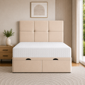 Cream Plush velvet, Cream Naples