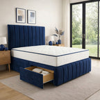 Blue Naples,Blue Plush velvet