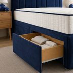 Blue Naples,Blue Plush velvet