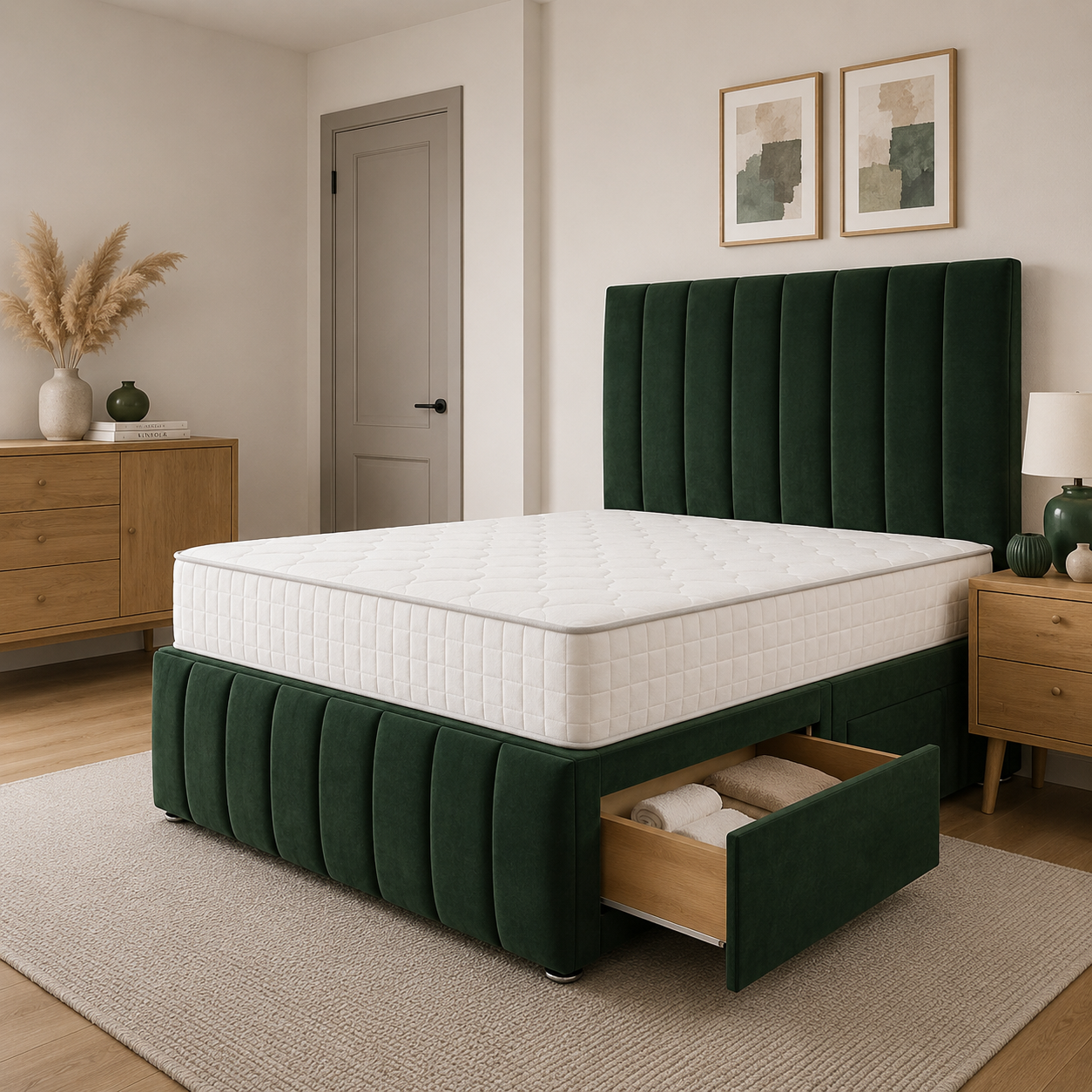 Green Naples,Green Plush velvet