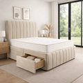 Cream Naples,Cream Plush velvet
