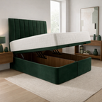 Green Plush velvet, Green Naples