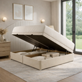 Cream Plush velvet, Cream Naples