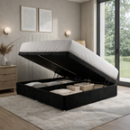 Black Plush velvet, Black Naples