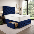 Blue Naples,Blue Plush velvet