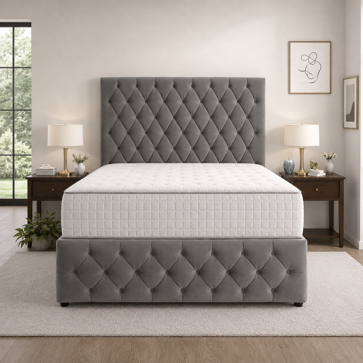 Charcoal Naples,Charcoal Plush velvet