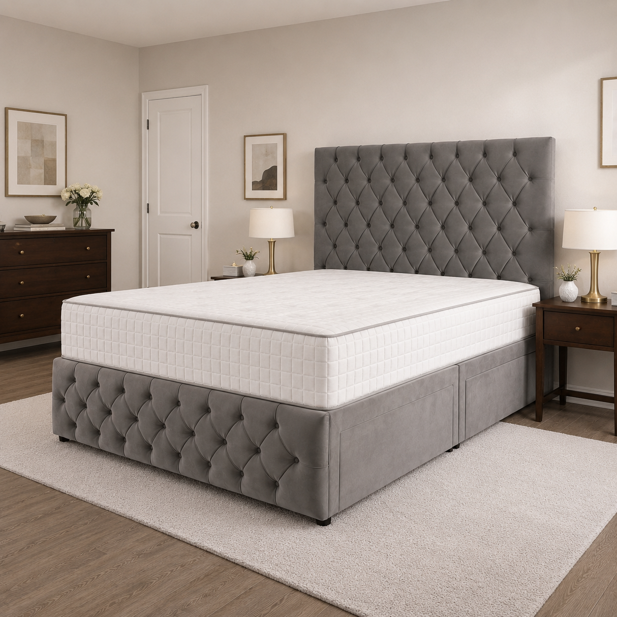 Charcoal Naples,Charcoal Plush velvet