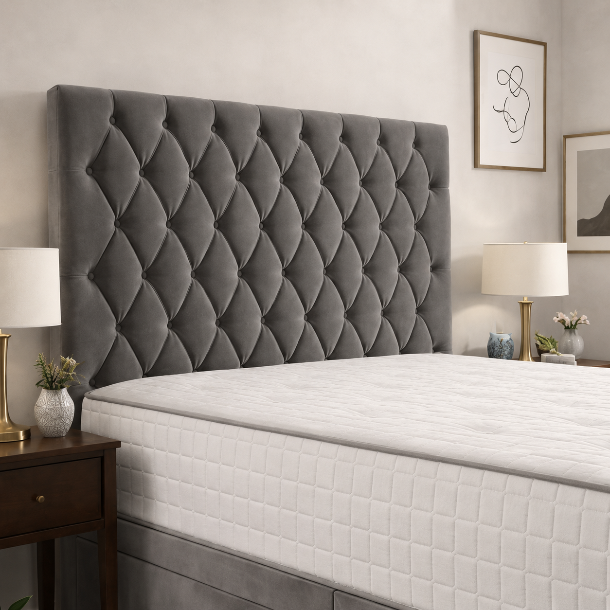 Charcoal Naples,Charcoal Plush velvet