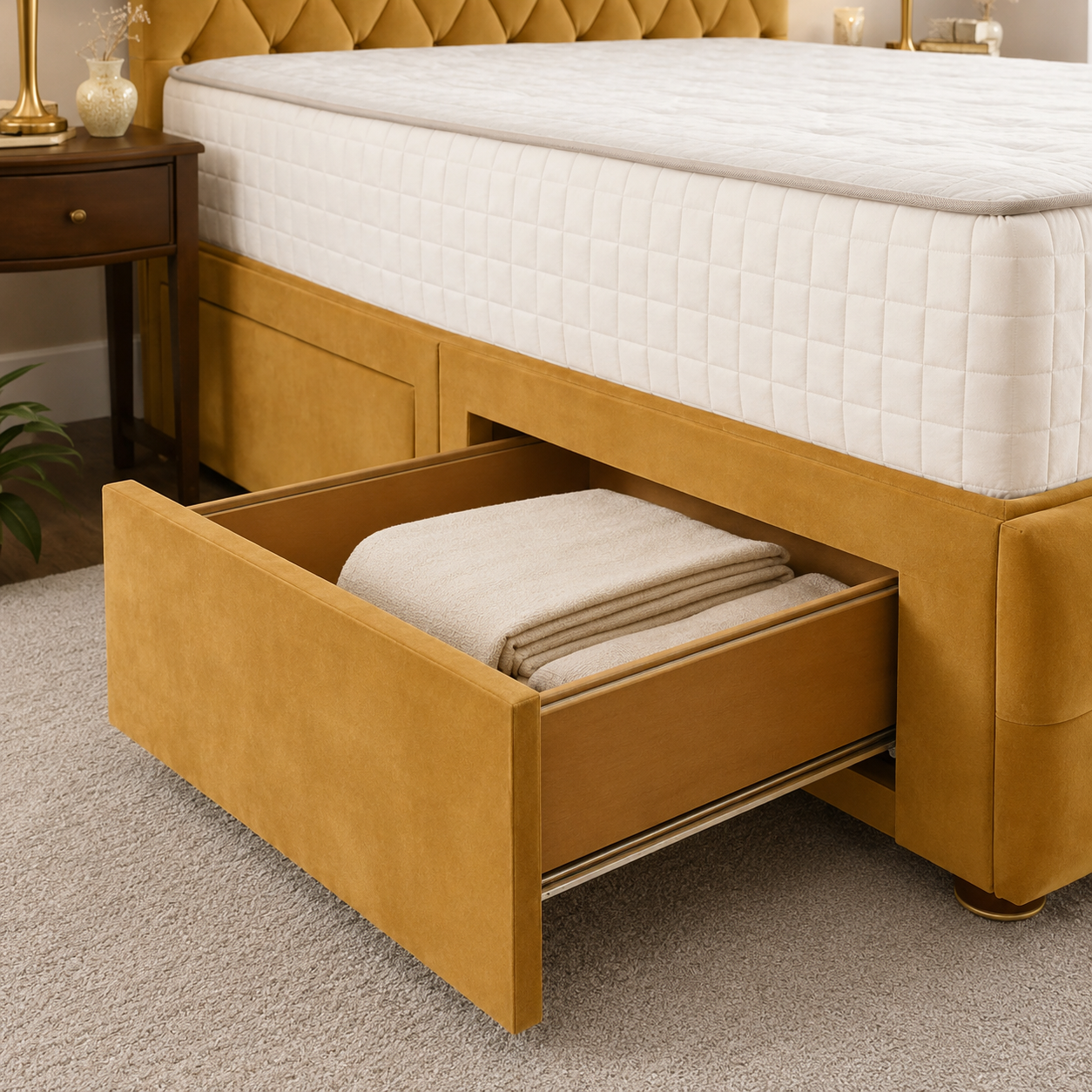 Gold Plush velvet
