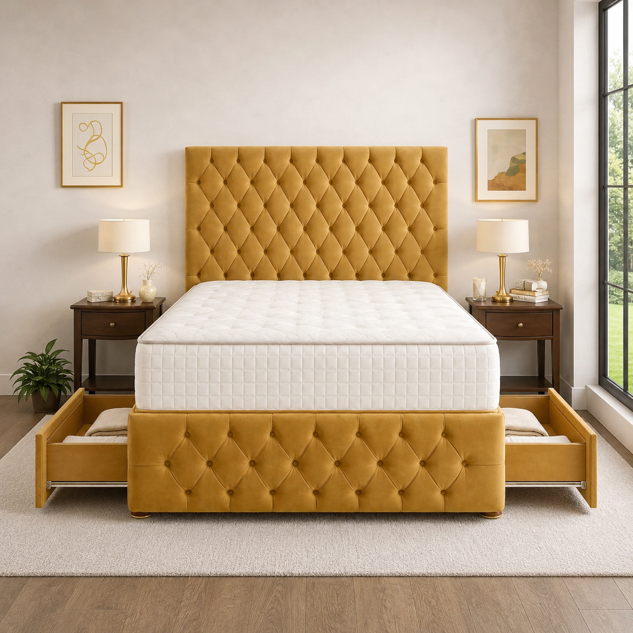 Gold Plush velvet