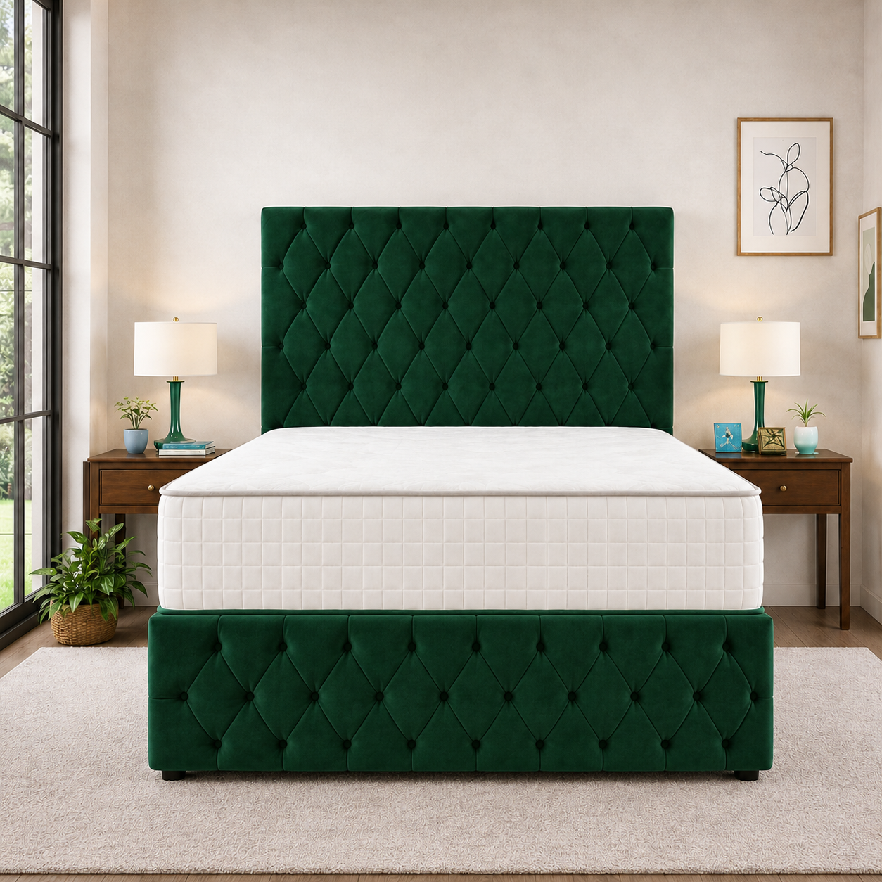 Green Naples,Green Plush velvet