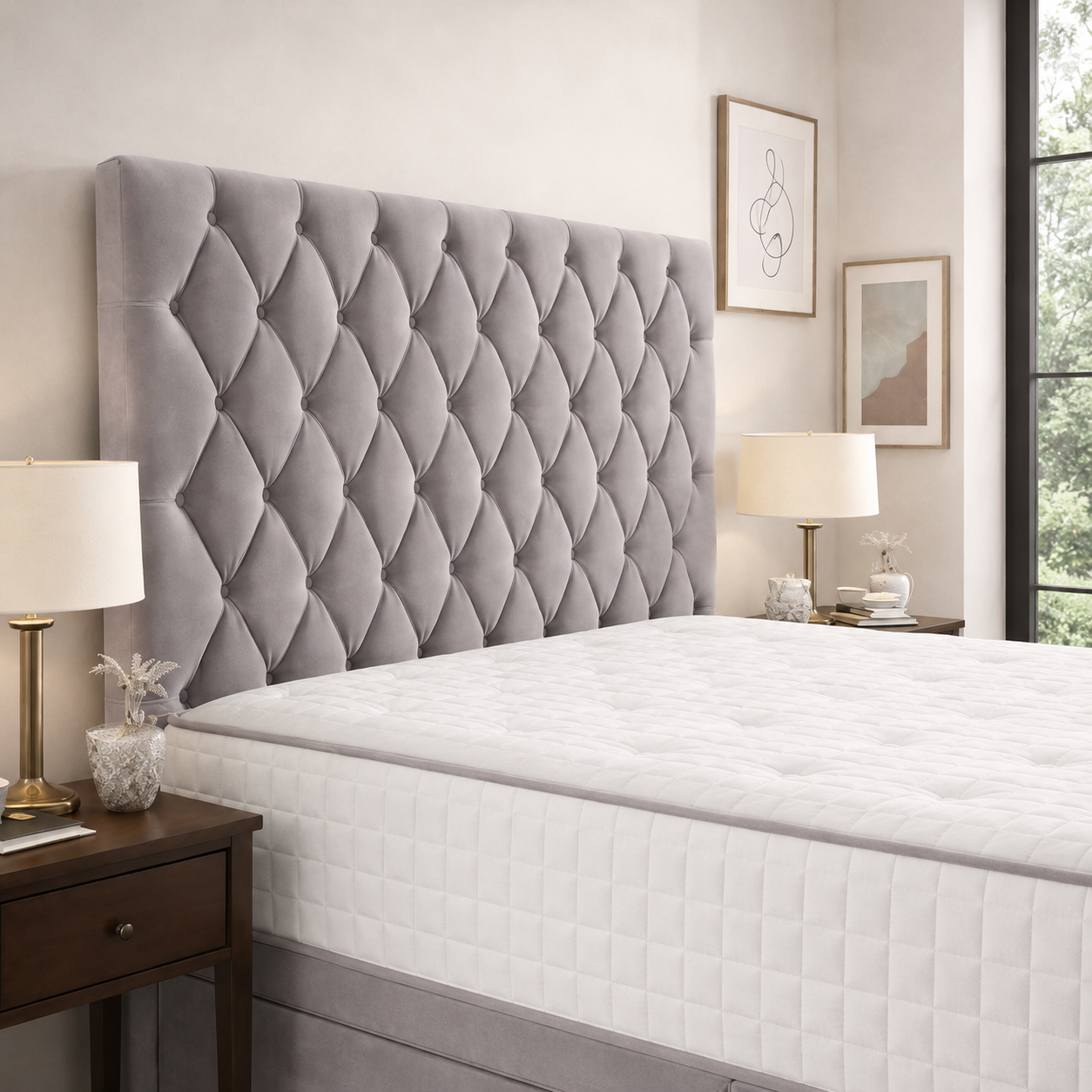 Silver Naples,Silver Plush velvet