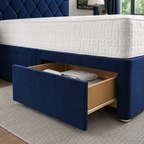 Blue Naples,Blue Plush velvet