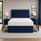 Blue Naples,Blue Plush velvet