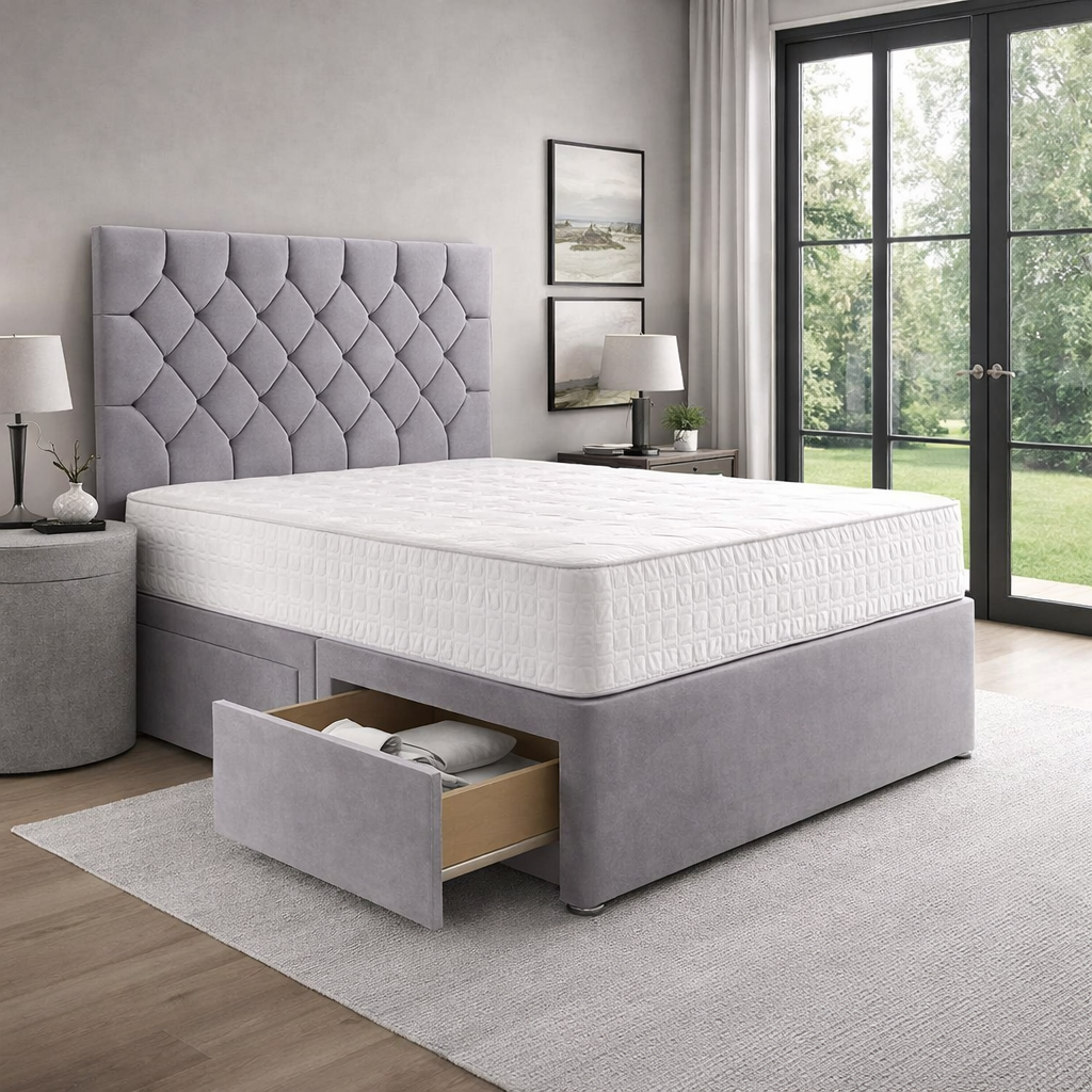 Silver Naples,Silver Plush velvet