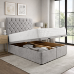Silver Plush velvet, Silver Naples
