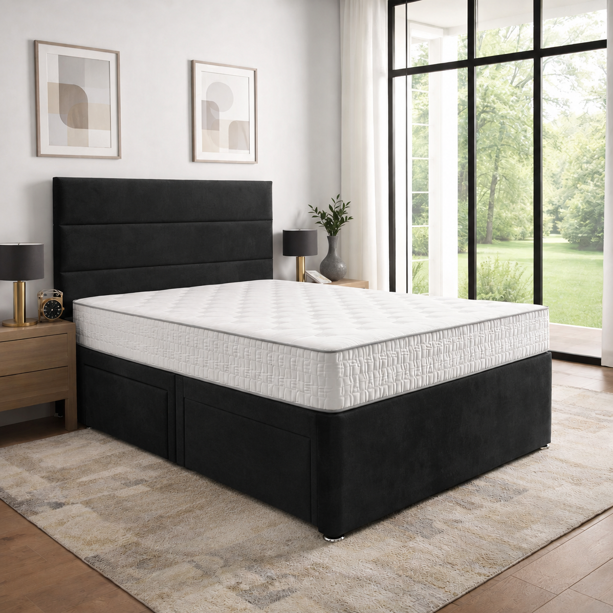 Black Naples,Black Plush velvet