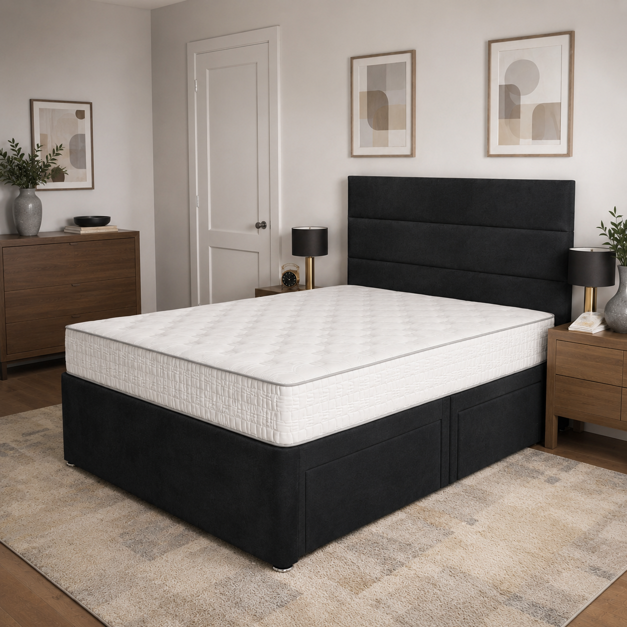 Black Naples,Black Plush velvet