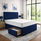Blue Naples,Blue Plush velvet