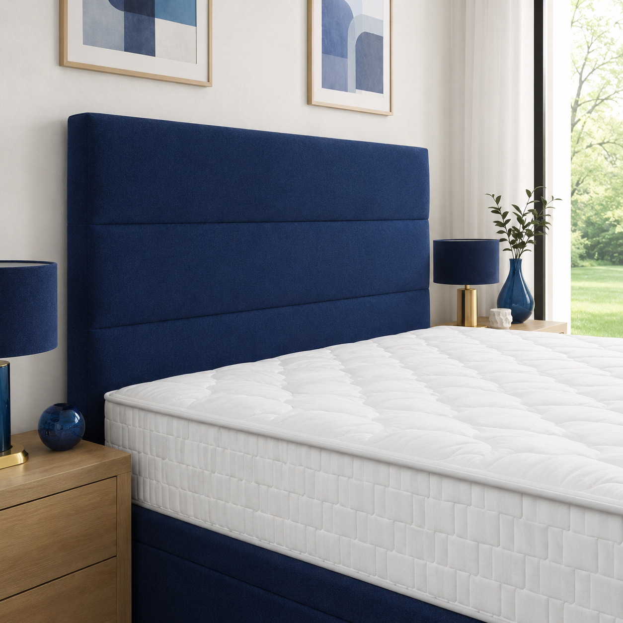 Blue Naples,Blue Plush velvet