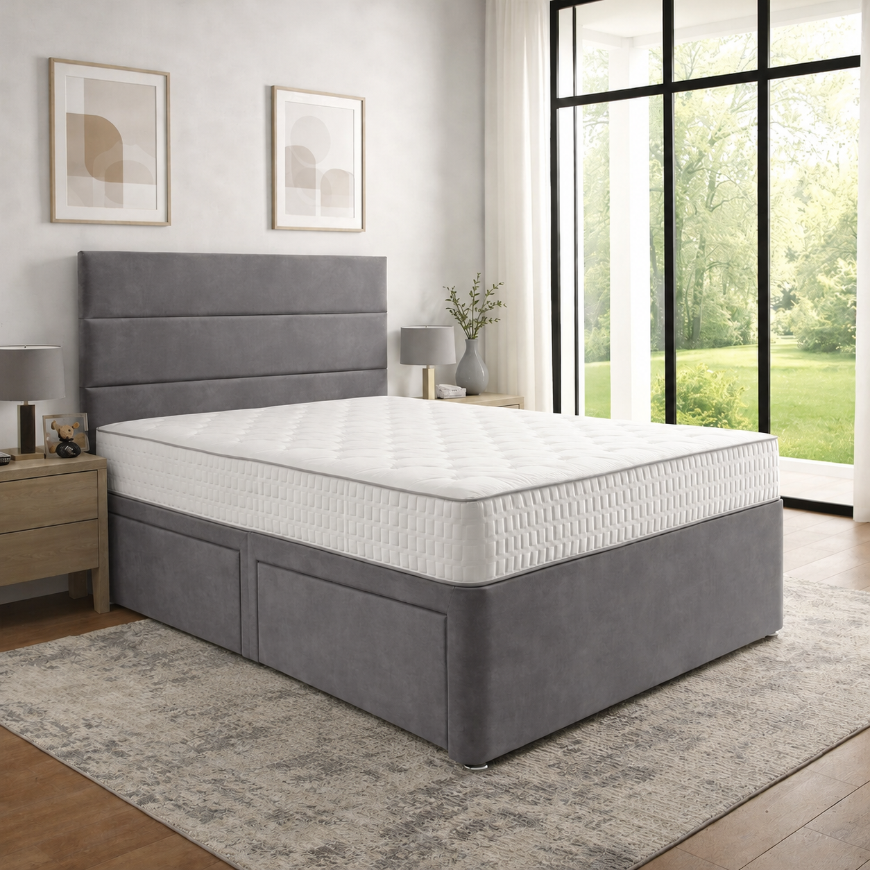 Charcoal Naples,Charcoal Plush velvet