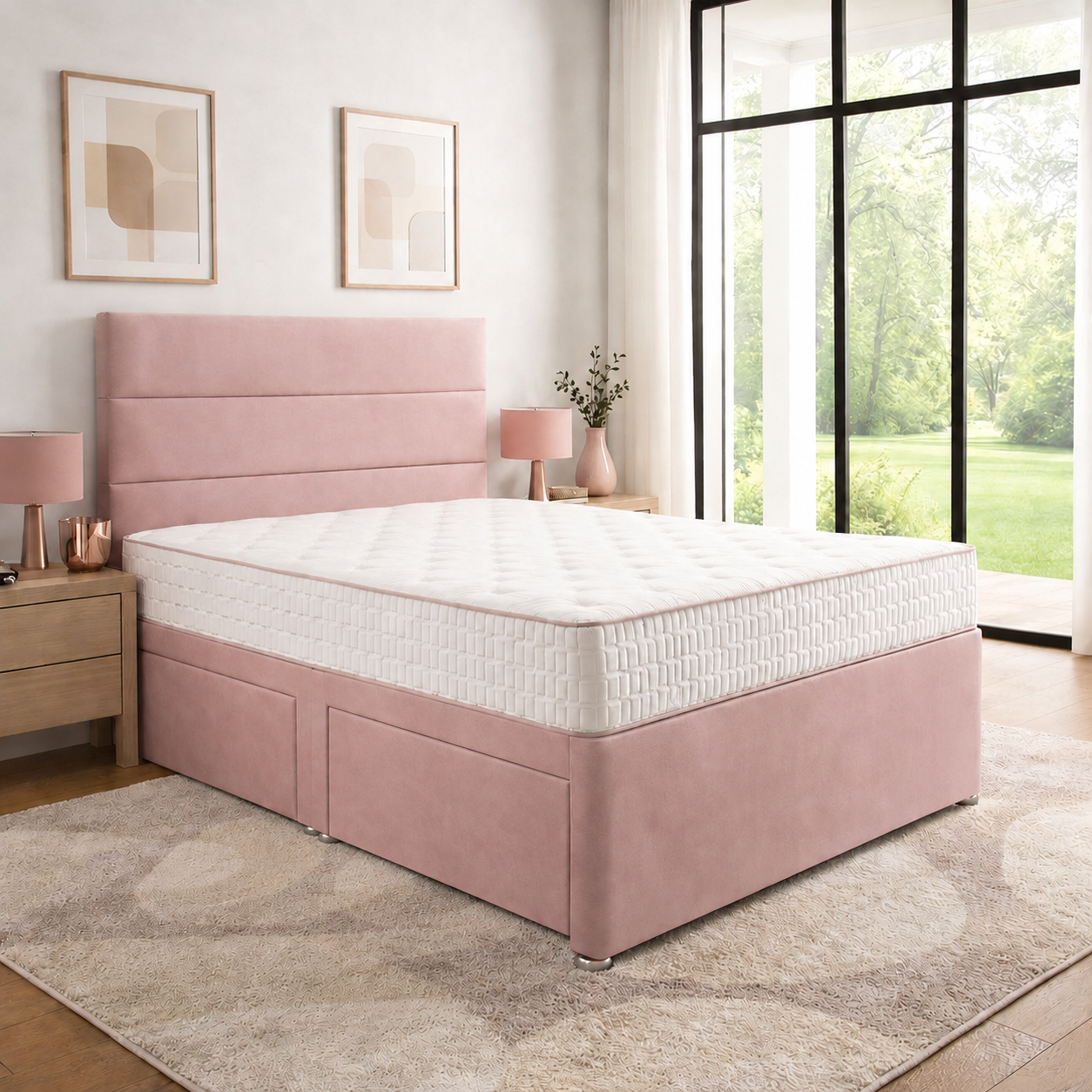 Pink Naples,Pink Plush velvet
