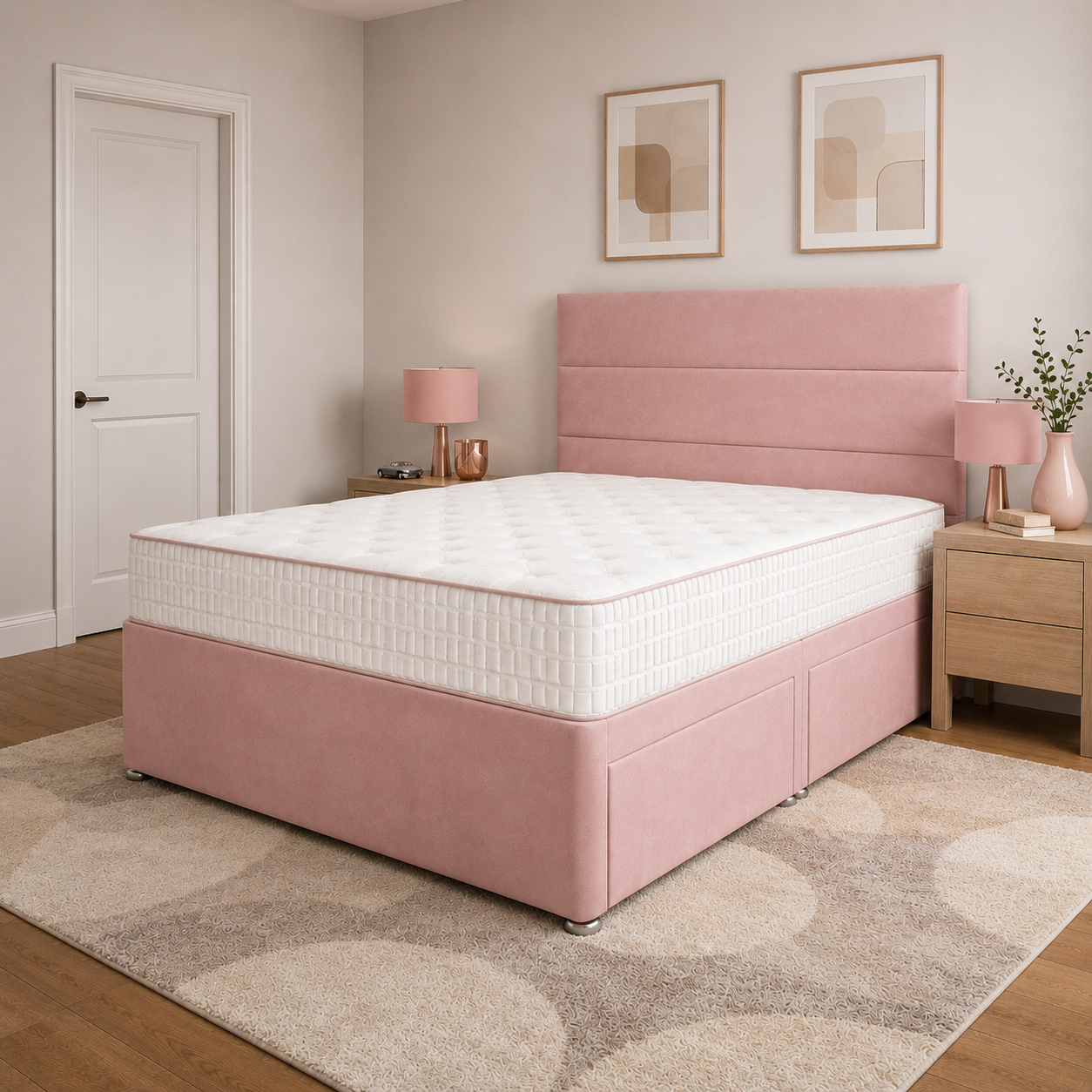 Pink Naples,Pink Plush velvet