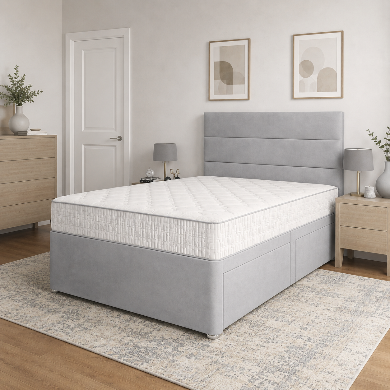 Silver Naples,Silver Plush velvet