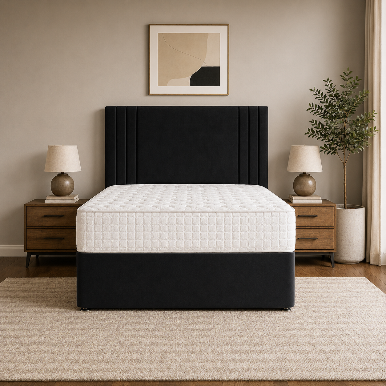 Black Naples,Black Plush velvet