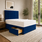 Blue Naples,Blue Plush velvet