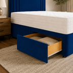 Blue Naples,Blue Plush velvet