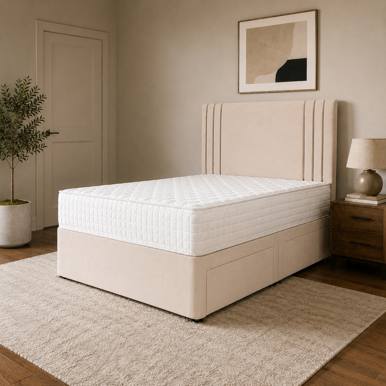 Cream Naples,Cream Plush velvet