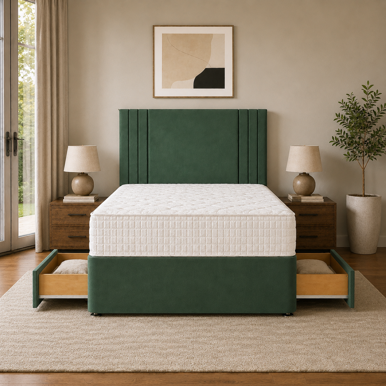 Green Naples,Green Plush velvet