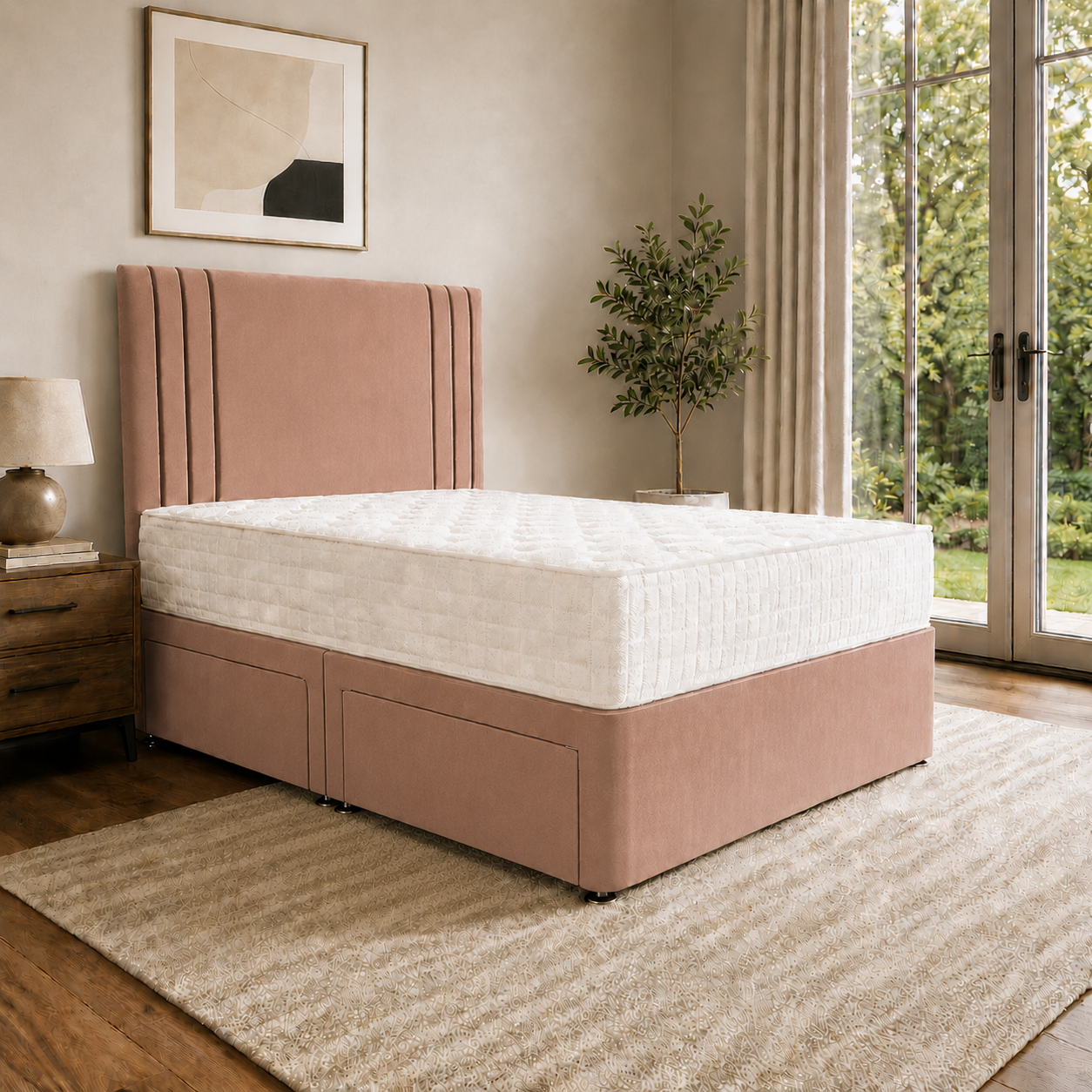 Pink Naples,Pink Plush velvet