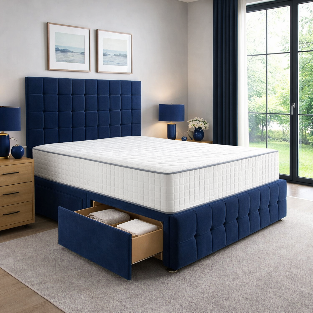 Blue Naples,Blue Plush velvet
