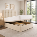 Cream Plush velvet, Cream Naples