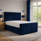 Blue Naples,Blue Plush velvet