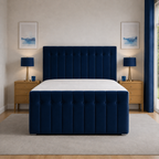 Blue Naples,Blue Plush velvet