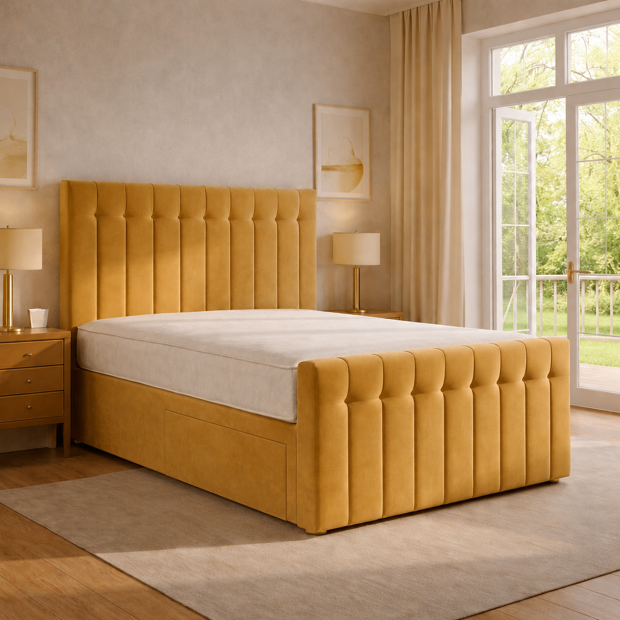 Gold Plush velvet